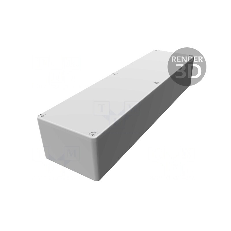 Carcasă universală aluminiu IP65 70x254x51mm | Electronic-mag.ro | Componente Electronice