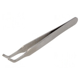 Pensetă Precizie 115mm Vârf Curbat | Electronic-mag.ro | Componente Electronice