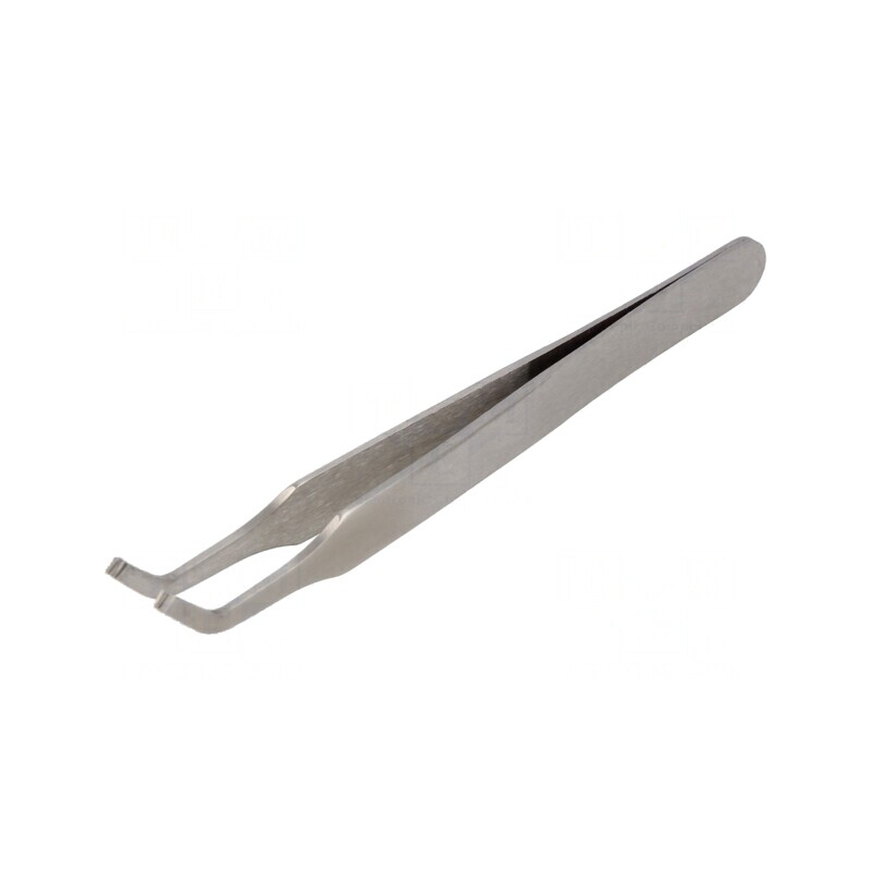 Pensetă Precizie 115mm Vârf Curbat | Electronic-mag.ro | Componente Electronice