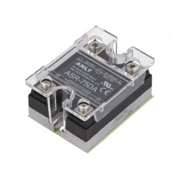 'Releu Semiconductor 75A 24÷280VAC 1-Fazat' | Electronic-mag.ro | Componente Electronice