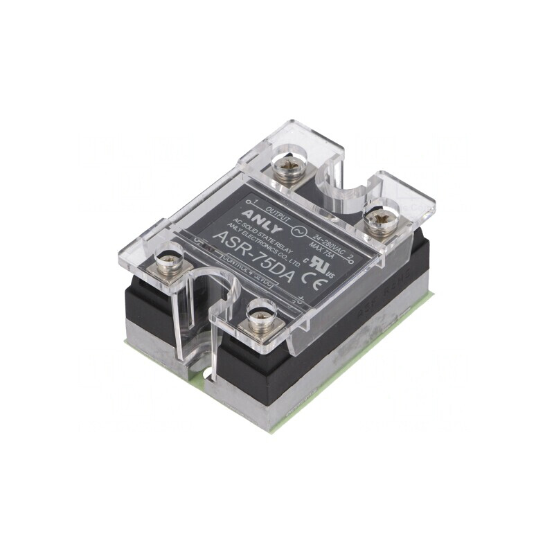 'Releu Semiconductor 75A 24÷280VAC 1-Fazat' | Electronic-mag.ro | Componente Electronice