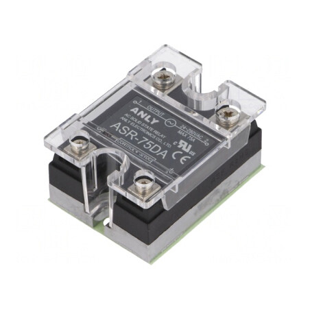 'Releu Semiconductor 75A 24÷280VAC 1-Fazat' | Electronic-mag.ro | Componente Electronice