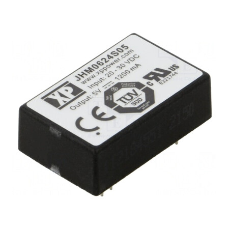 Convertor DC/DC 6W 20-30V la 5V 600mA DIP24 | Electronic-mag.ro | Componente Electronice