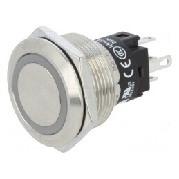 Comutator Anti-Vandalism Alb SPDT 3A/240V | Electronic-mag.ro | Componente Electronice