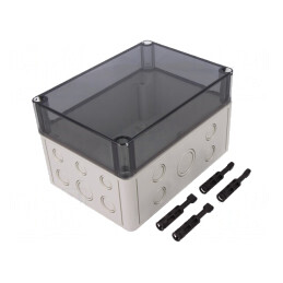 Carcasă Universală Polistiren 130x180x111mm | Electronic-mag.ro | Componente Electronice
