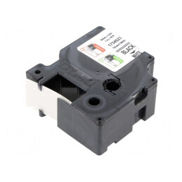 Bandă Albă 24mm x 5,5m cu Caracter Negru | Electronic-mag.ro | Componente Electronice