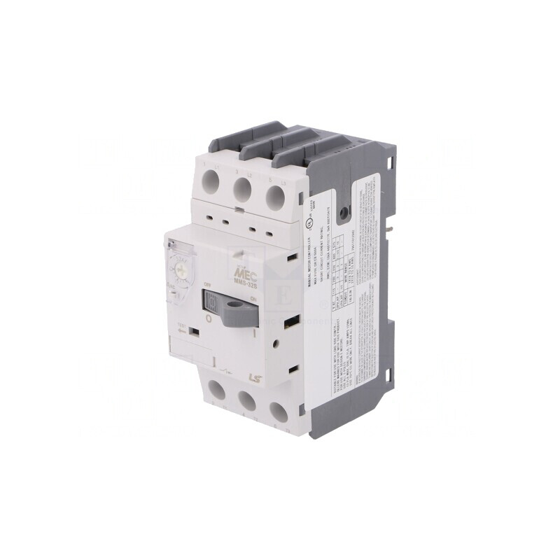 Întrerupător Motor 5,5kW 220-690V DIN IP20 | Electronic-mag.ro | Componente Electronice