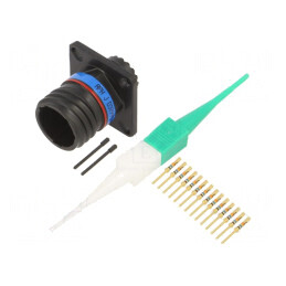 Conector Militar 11 MIL-DTL-38999 Series III Tată | Electronic-mag.ro | Componente Electronice