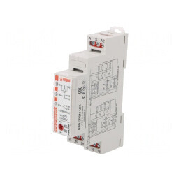 Releu Bistabil DPDT 16A pentru Instalații | Electronic-mag.ro | Componente Electronice