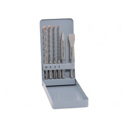 Set Burghie Beton și Oțel F4 FORTE 6 buc. | Electronic-mag.ro | Componente Electronice