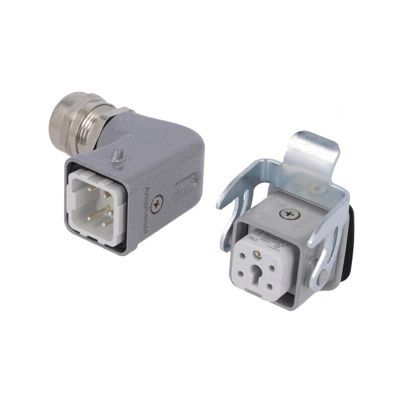 Conector HDC Tată-Mamă 5+4 PIN PE A3 M20 | Electronic-mag.ro | Componente Electronice