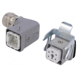 Conector HDC Tată-Mamă 5+4 PIN PE A3 M20 | Electronic-mag.ro | Componente Electronice