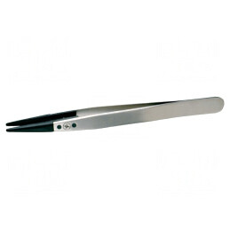 Pensetă Dreaptă cu Vârf Rotunjit 130mm | Electronic-mag.ro | Componente Electronice