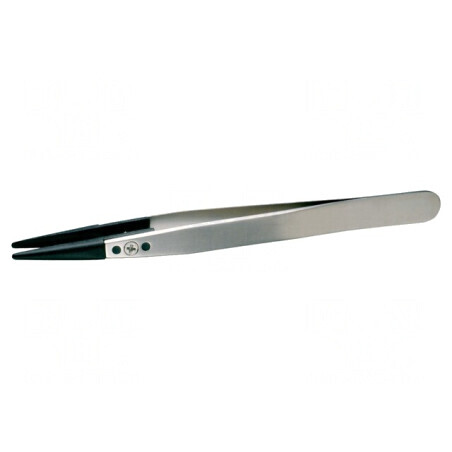 Pensetă Dreaptă cu Vârf Rotunjit 130mm | Electronic-mag.ro | Componente Electronice