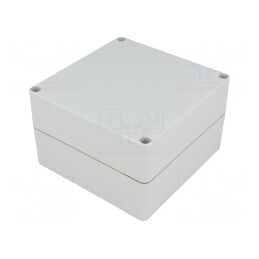 Carcasă universală gri IK08 EURONORD 120x122x75mm | Electronic-mag.ro | Componente Electronice