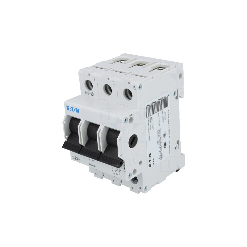Separator-întrerupător 3P DIN 63A 240VAC | Electronic-mag.ro | Componente Electronice