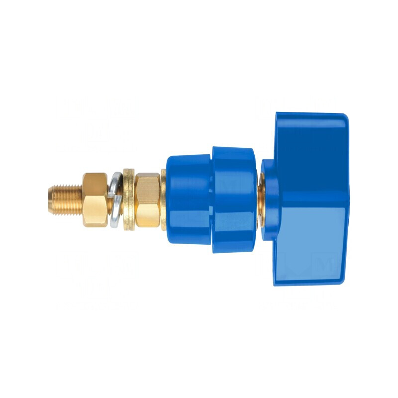 Clemă de laborator albastră 1kVDC 100A pe panou | Electronic-mag.ro | Componente Electronice Clemă de laborator albastră 1kVDC 100A pe panou | Electronic-mag.ro | Componente Electronice