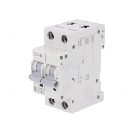 Întrerupător de Supracurent 6A 2P 230/400V 6kA | Electronic-mag.ro | Componente Electronice