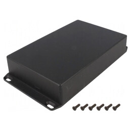 Carcasă universală cu lame de fixare 119mm x 188mm x 37mm | Electronic-mag.ro | Componente Electronice