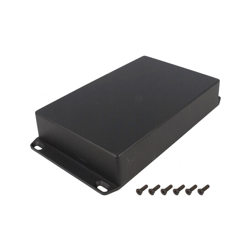 Carcasă universală cu lame de fixare 119mm x 188mm x 37mm | Electronic-mag.ro | Componente Electronice