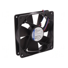 Ventilator Axial 24V 119x119x25mm 170m3/h 43dBA Cu Bilă | Electronic-mag.ro | Componente Electronice