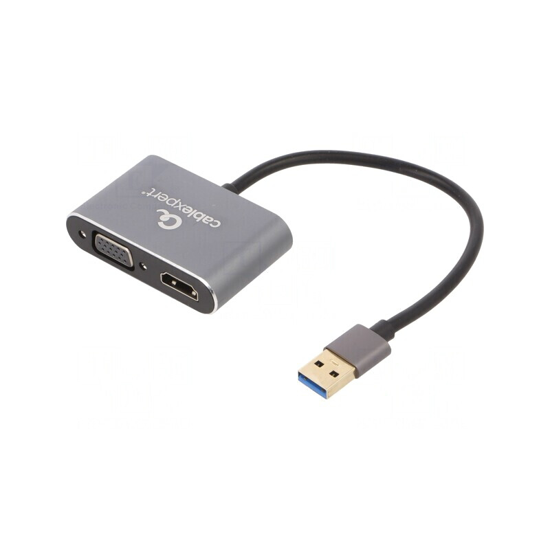Adaptor USB 3.0 HDMI la VGA