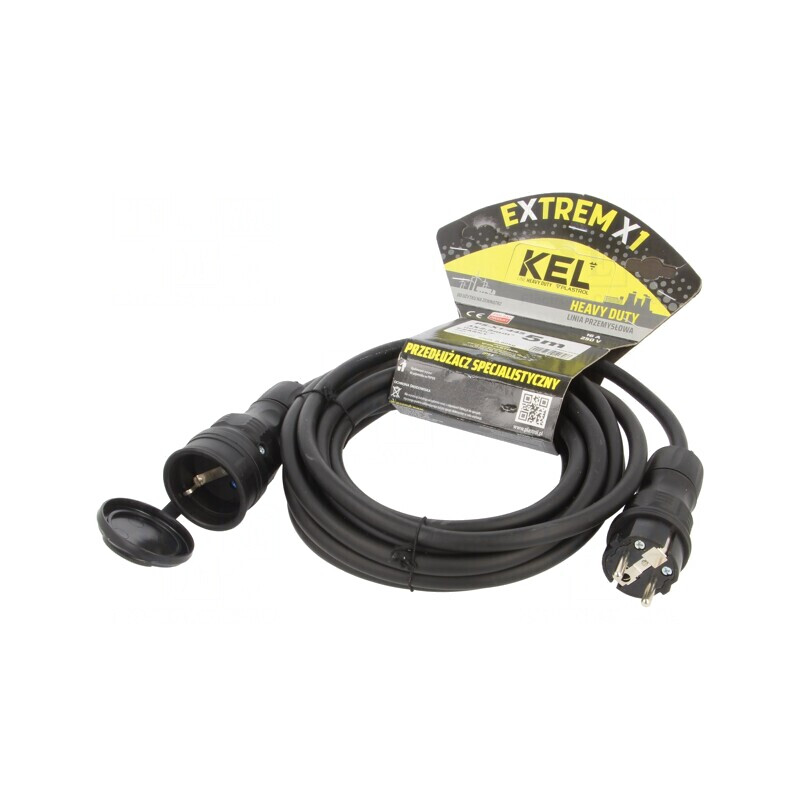 Prelungitor alimentare negru 5m 16A | Electronic-mag.ro | Componente Electronice Prelungitor alimentare negru 5m 16A | Electronic-mag.ro | Componente Electronice