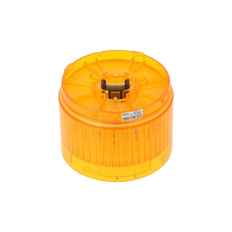 Semnalizator Luminos LED Ambră 24V IP65 70x50mm | Electronic-mag.ro | Componente Electronice