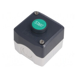 Casetă de comandă Harmony XB5 cu 1 buton IP66 plastic | Electronic-mag.ro | Componente Electronice