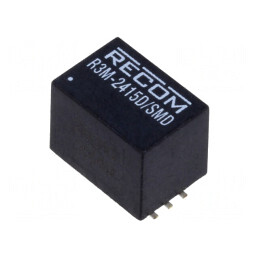 Convertor DC/DC 3W 9-36V la 15V SMD R3M-2415D | Electronic-mag.ro | Componente Electronice