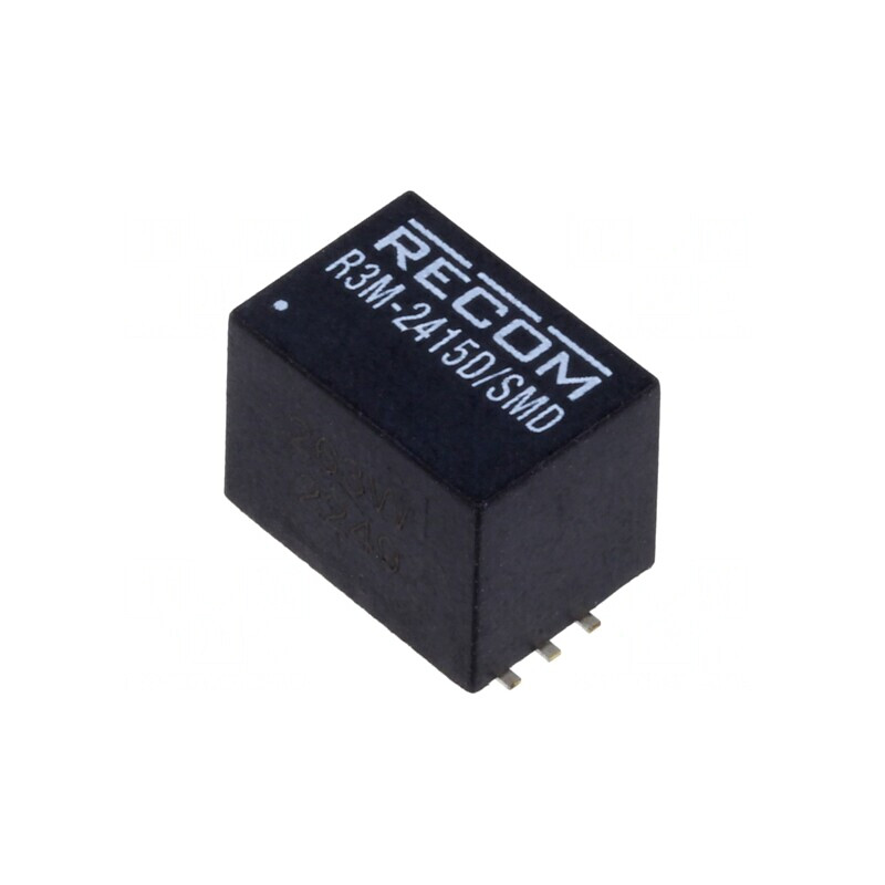 Convertor DC/DC 3W 9-36V la 15V SMD R3M-2415D | Electronic-mag.ro | Componente Electronice