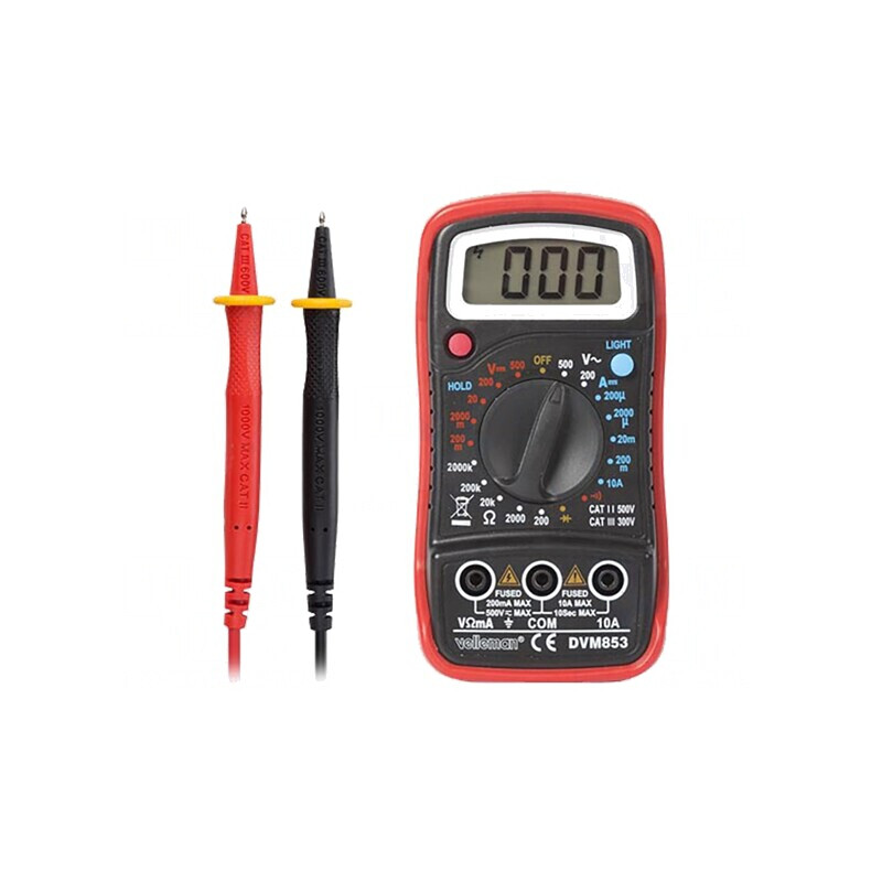 Multimetru Digital LCD 3,5 Cifre DVM853 | Electronic-mag.ro | Componente Electronice Multimetru Digital LCD 3,5 Cifre DVM853 | Electronic-mag.ro | Componente Electronice