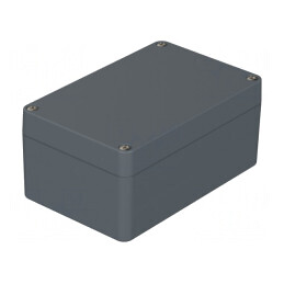 Carcasă Universală Poliamidă Gri IP65 80x125x57mm | Electronic-mag.ro | Componente Electronice