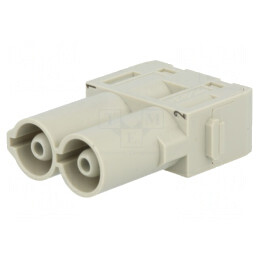 Conector HDC Han-Modular 2 PIN 70A 1000V 6-16mm2 | Electronic-mag.ro | Componente Electronice