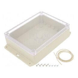 Carcasă Universală cu Lame de Fixare, 146x186x55mm | Electronic-mag.ro | Componente Electronice