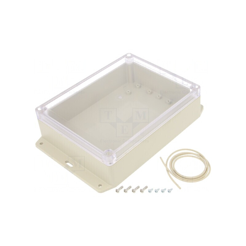 Carcasă Universală cu Lame de Fixare, 146x186x55mm | Electronic-mag.ro | Componente Electronice