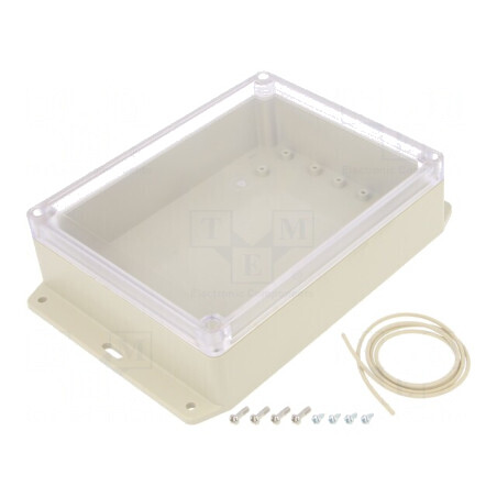 Carcasă Universală cu Lame de Fixare, 146x186x55mm | Electronic-mag.ro | Componente Electronice