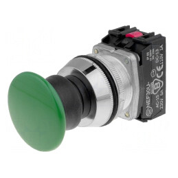 Comutator acționat prin apăsare 30mm 1 NC NO NEF30-UDZXY | Electronic-mag.ro | Componente Electronice