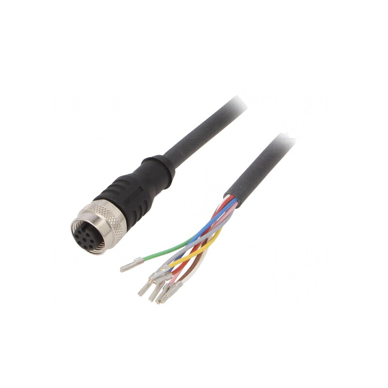 Cablu 8pin 5M Negru | Electronic-mag.ro | Componente Electronice