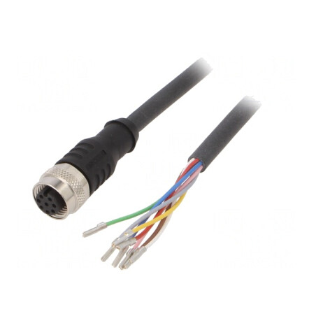 Cablu 8pin 5M Negru | Electronic-mag.ro | Componente Electronice