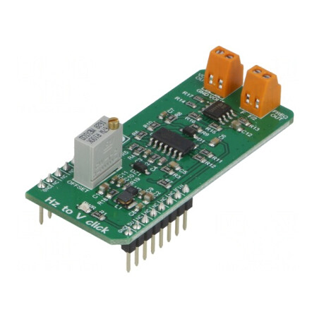 Click Board Convertor HZ to V 3.3V 5V | Electronic-mag.ro | Componente Electronice
