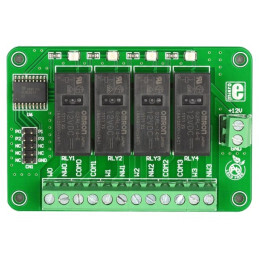 Placă de Expansiune IDC10 cu Terminal Șurub și Releu | Electronic-mag.ro | Componente Electronice