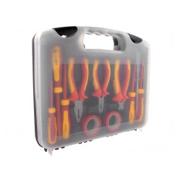 Set Clești și Șurubelnițe Izolate pentru Electricieni 1kV | Electronic-mag.ro | Componente Electronice