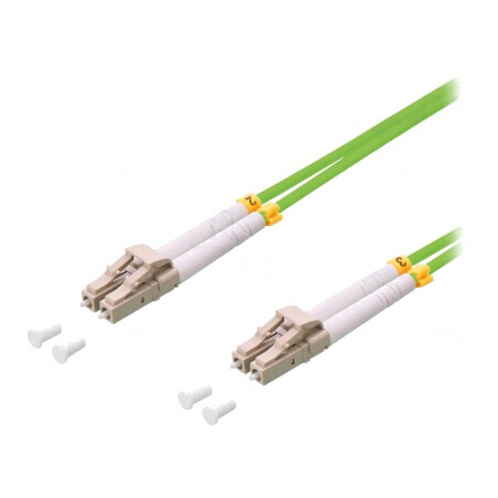 Patch Cord cu Fibră OM5 LC/UPC 10m LSZH | Electronic-mag.ro | Componente Electronice