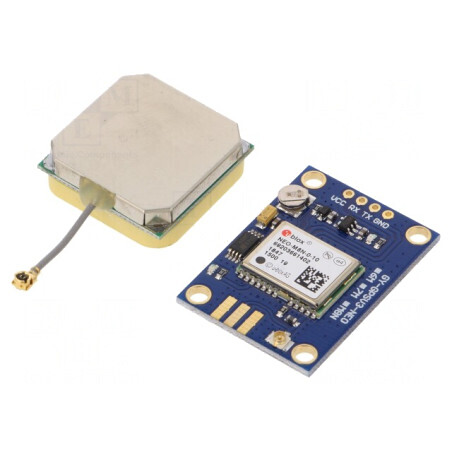 Modul Senzor Poziție GPS cu Antenă 3-5V 25x35mm | Electronic-mag.ro | Componente Electronice