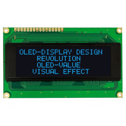 Afișaj OLED Alfanumeric 20x4 Albastru 98x60mm | Electronic-mag.ro | Componente Electronice