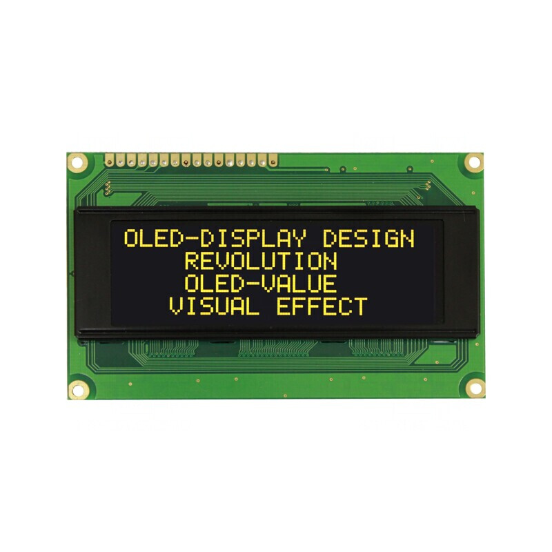 Afișaj OLED Alfanumeric 20x4 Galben 98x60x10mm | Electronic-mag.ro | Componente Electronice Afișaj OLED Alfanumeric 20x4 Galben 98x60x10mm | Electronic-mag.ro | Componente Electronice