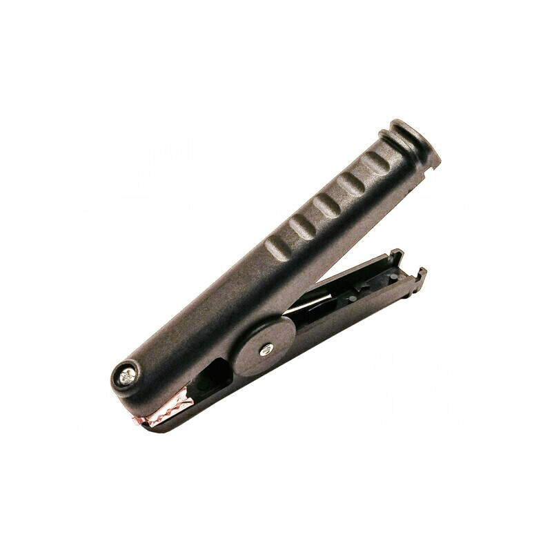 Bornă crocodil 300A max.41mm Neagră | Electronic-mag.ro | Componente Electronice