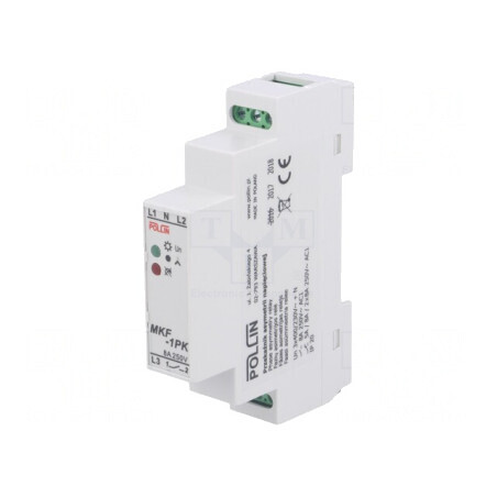 Releu de Monitorizare a Tensiunii pentru Șină DIN SPDT MKF-1PK | Electronic-mag.ro | Componente Electronice