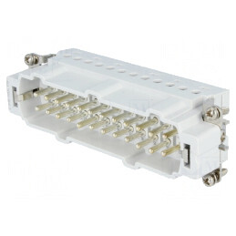Conector HDC cu 24 Inserturi de Contact Tată HTS HE PIN 24 PE | Electronic-mag.ro | Componente Electronice